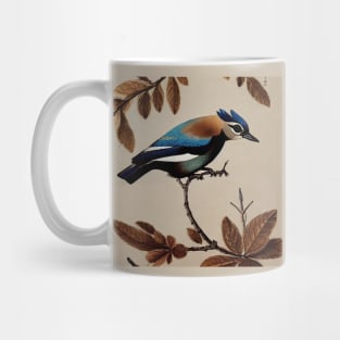 Blue Eurasian Jay Mug